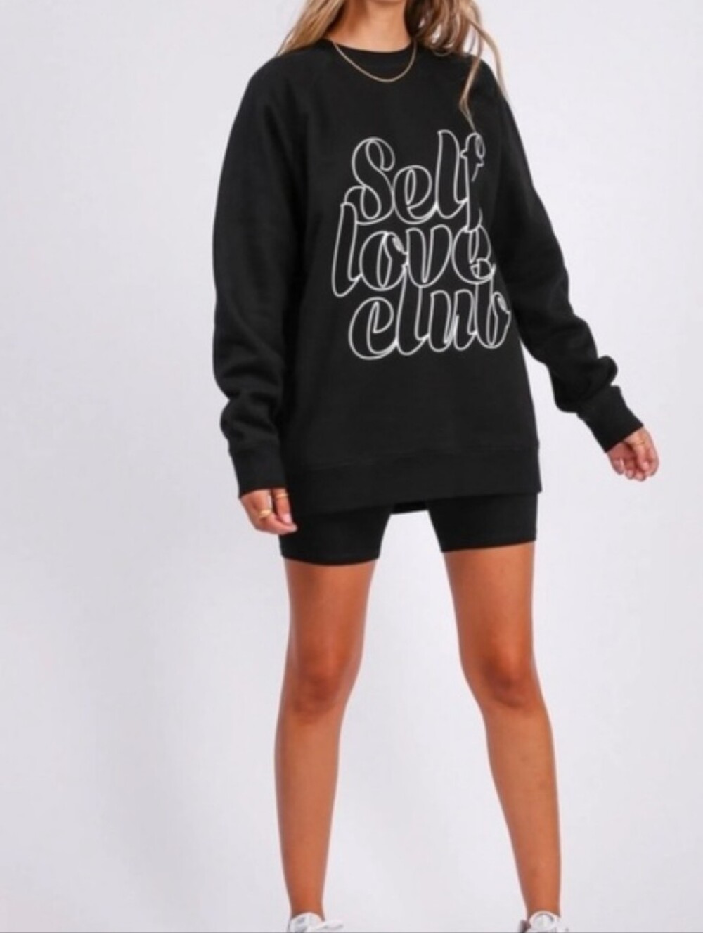 Brunette The Label Oversized Crewneck